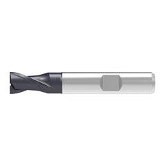 Square End Mill: 2 Flute, Solid Carbide