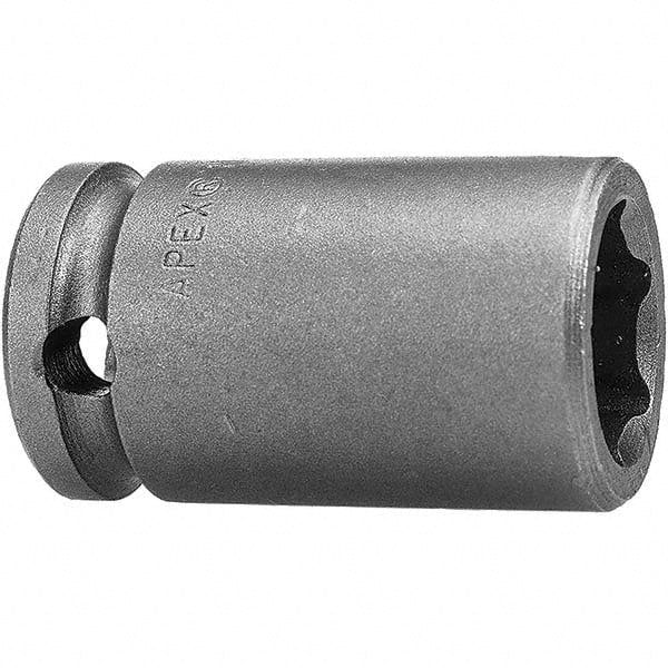 Square Drive Socket: 0.938", 3/8" Drive, 5/8" Hex