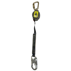 Self-Retracting Fall Limiter:  420,  6' Line,  Carabiner Connection