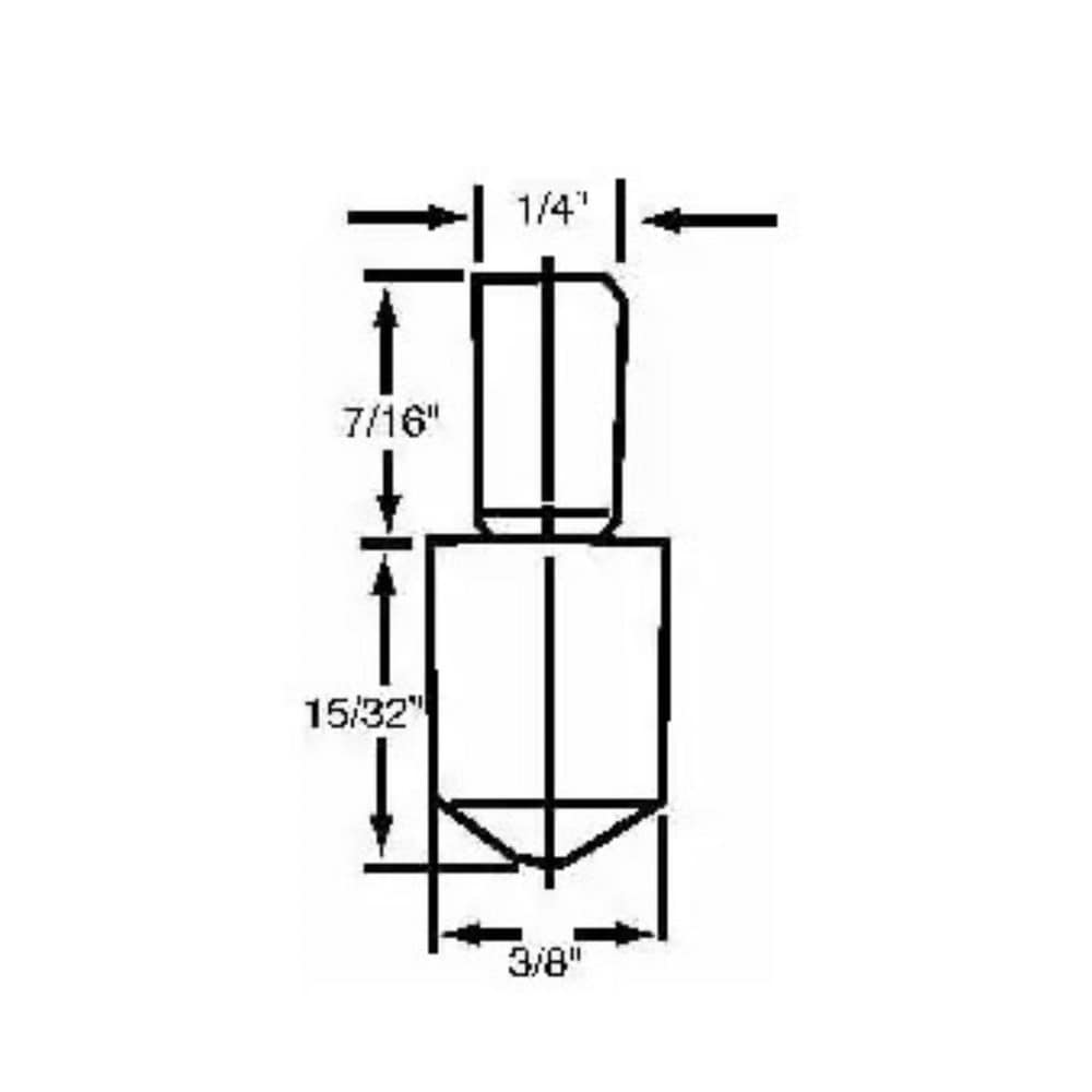 3/8 Inch Diameter, Rockwell N Scale, Diamond Indenter