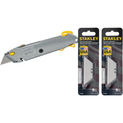 Utility Knives, Snap Blades & Box Cutters; Blade Type: Retractable; Handle Material: Aluminum; Blade Material: Steel; Blade Length (Decimal Inch): 2.5000