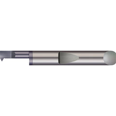 Single Point Threading Tools; Thread Type: Internal, External; Material: Solid Carbide; Profile Angle: 60; Threading Diameter (Decimal Inch): 0.0900; Cutting Depth (Decimal Inch): 0.6000; Maximum Threads Per Inch: 56