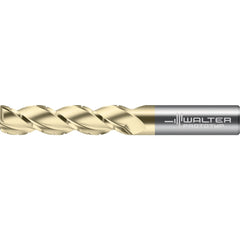 Corner Radius End Mill: 3/4" Dia, 2-1/4" LOC, 0.0300" Radius, 3 Flute, Solid Carbide