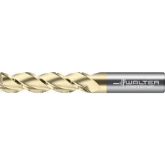 Corner Radius End Mill: 3/4" Dia, 2-1/4" LOC, 0.0300" Radius, 3 Flute, Solid Carbide