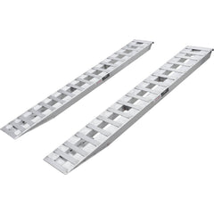 Truck Ramps; For Use With: Trailers; Length (Inch): 94; Width (Inch): 15; Load Capacity (Lb.): 5000.000; Material: Aluminum; Color: Silver; Finish Coating: None