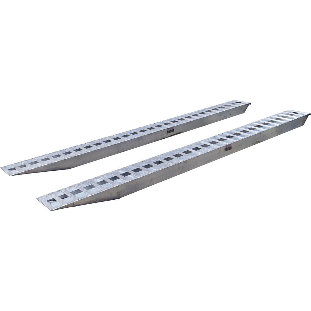 Truck Ramps; For Use With: Trailers; Length (Inch): 168; Width (Inch): 16; Load Capacity (Lb.): 12000.000; Material: Aluminum; Color: Silver; Finish Coating: None