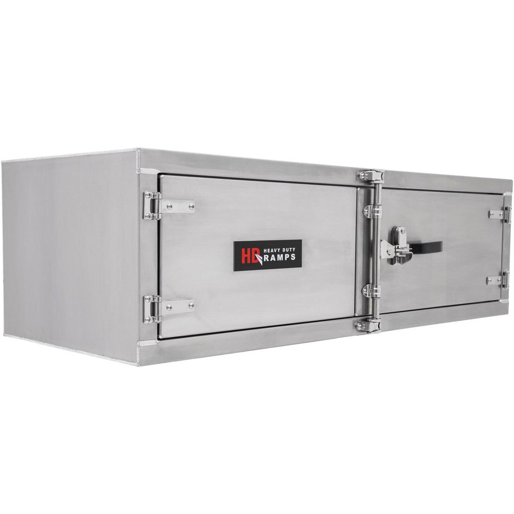 Truck Tool Storage Units; Type: Underbody Box; For Use With: Flat-Bed, Platform & Step-Deck Trailers, Dump Truck Bodies, Medium & Heavy-Duty Trucks, Trailer Upfitters; Storage Capacity (Cu. Ft.): 15; Color: Silver; Material: Aluminum