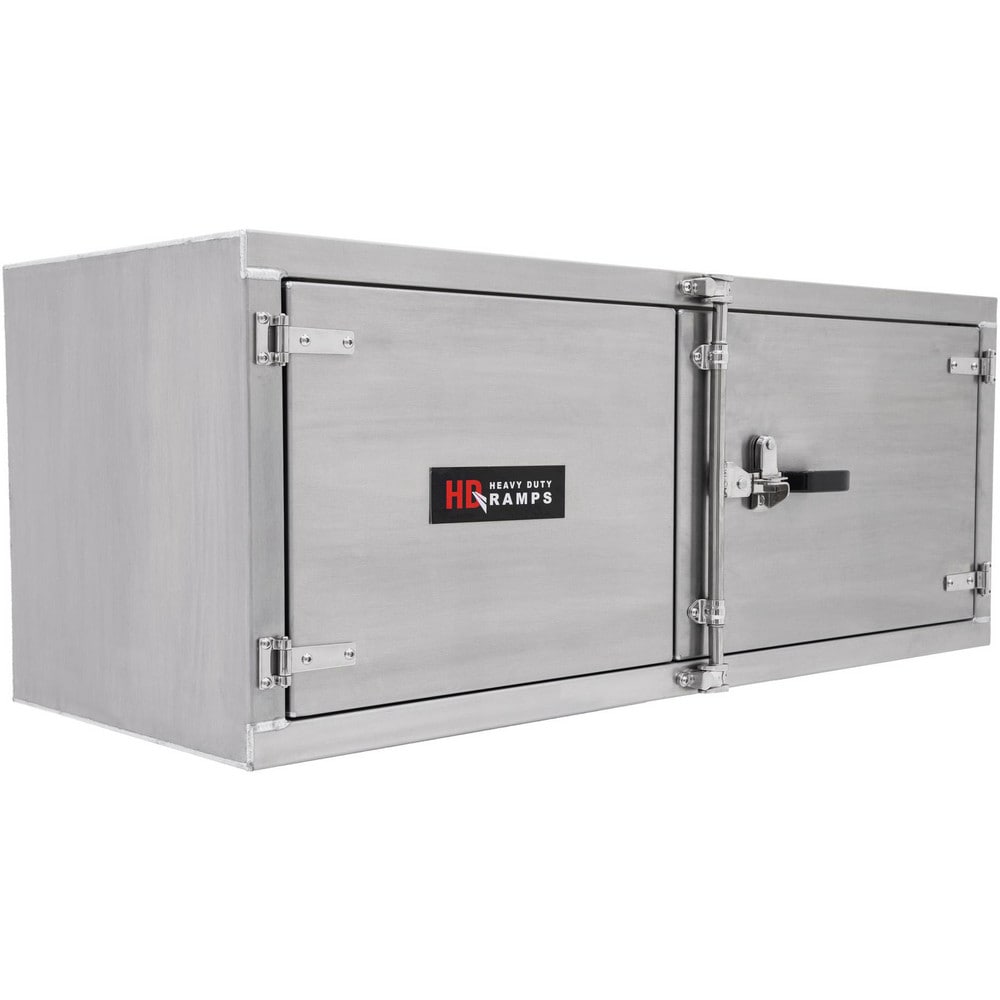 Truck Tool Storage Units; Type: Underbody Box; For Use With: Flat-Bed, Platform & Step-Deck Trailers, Dump Truck Bodies, Medium & Heavy-Duty Trucks, Trailer Upfitters; Storage Capacity (Cu. Ft.): 20; Color: Silver; Material: Aluminum