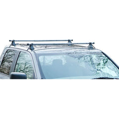 Trailer & Truck Cargo Accessories; Type: Roof Rack Cross Bar; For Use With: Cars, Trucks, Vans, SUVs; Material: Steel; Length: 60; Width (Inch): 44; Color: Silver; Load Capacity (Lb.): 150.000