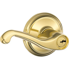 Lever Locksets; Lockset Type: Tubular Lock; Key Type: Schlage C; Back Set: 2-3/8 & 2-3/4; Cylinder Type: Schlage C Keyway; Material: Metal; Door Thickness: 1 3/8 to 1 3/4; Finish: Lifetime Brass