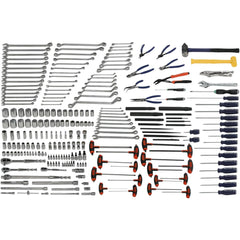 Combination Hand Tool Set: 251 Pc, Mechanical Maintenance