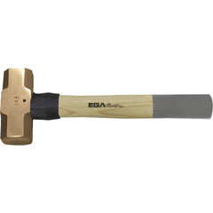 Sledge Hammers; Head Weight (Lb): 5.5116; Tool Type: Sledge Hammer; Head Material: Beryllium Copper; Head Weight Range: 3 to 5.9 Lb; Handle Material: Hickory; Overall Length Range: 25 to 35.9