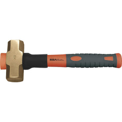 Sledge Hammers; Head Weight (Lb): 6.6139; Tool Type: Sledge Hammer; Head Material: Aluminum Bronze; Head Weight Range: 6 to 9.9 Lb; Handle Material: Fiberglass; Overall Length Range: 25 to 35.9