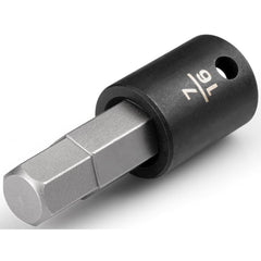 Impact Hex & Torx Bit Sockets; Drive Size: 3/8; Hex Size (Inch): 7/16; Bit Length (Decimal Inch): 1.16