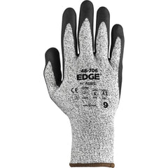 Cut, Puncture & Abrasion-Resistant Gloves: Edge 48-706, Size X-Large, ANSI Cut A3, ANSI Puncture 5, Foam Nitrile, HPPE