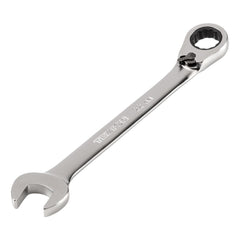 Combination Wrench: 22.00 mm Head Size, 15 deg Offset