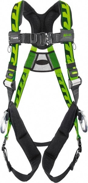 Fall Protection Harnesses: 400 Lb, AirCore Back and Side D-rings Style, Size Universal, Polyester