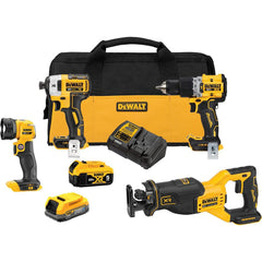 20.00 Volt Cordless Tool Combination Kit