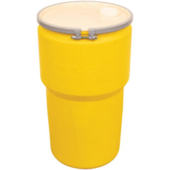 Drums & Tanks; Drum Type: Open Head; Height (Inch): 26-1/2; Diameter/Width (Inch): 15; Volume Capacity (Gal.): 14