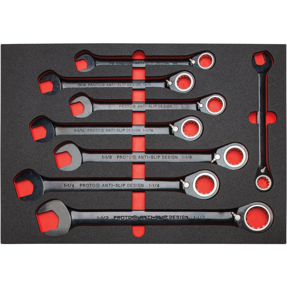 Combination Wrench Set: 20 Pc, Inch