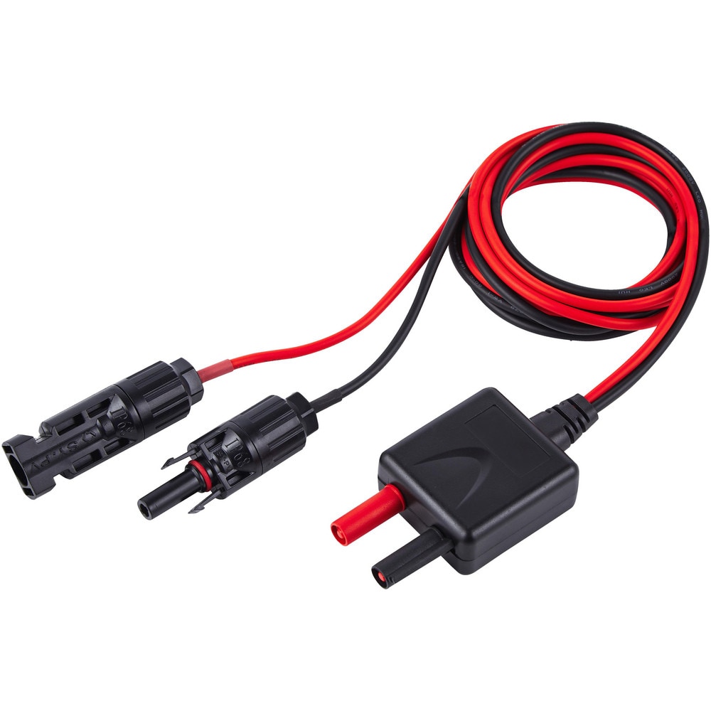 Electrical Test Equipment Accessories; Accessory Type: Solar Photovoltaic Test Lead; For Use With: CM276; Color: Red, Black; Includes: Solar Photovoltaic Test Leads