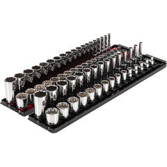 Deep Standard Socket Set Socket Set: 68 Pc, 0.25 to 1" Socket