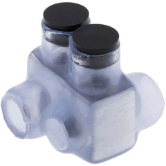 Push In Wire Connectors; Connector Type: Tap; Compatible Wire Size (AWG): 0, 14 AWG; Number Of Ports: 2; Overall Length: 1.75; Connector Color: Clear; Overall Width: 2; Overall Length (mm): 1.75; Overall Height: 1.55