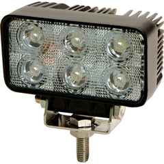 Auxiliary Lights; Light Type: LED Work Light, Dome Light, Mounted Light, Auxiliary Light, Back-Up Light, Heavy Duty LED Work Truck Light; Amperage Rating: 1.3000; Light Technology: LED; Color: Black; Material: Aluminum; Voltage: 12-24 VDC