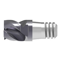 Corner Radius & Corner Chamfer End Mill Heads; Mill Diameter (mm): 16.00; Chamfer Width (mm): 0.320; Chamfer Angle: 45.000; Length of Cut (mm): 12.0000; Number Of Flutes: 3