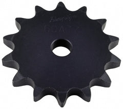 Plate Roller Chain Sprocket: 22 Teeth, 1" Pitch, 3/4" Bore Dia