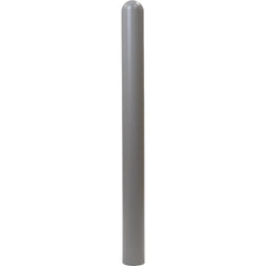 Bollard Caps, Covers & Sleeves; Type: Bollard Cover; Material: Polyethylene; Color: Light Gray; Overall Height: 54; Overall Width: 5; Overall Length: 54.00; Bollard Size Compatibility: 4