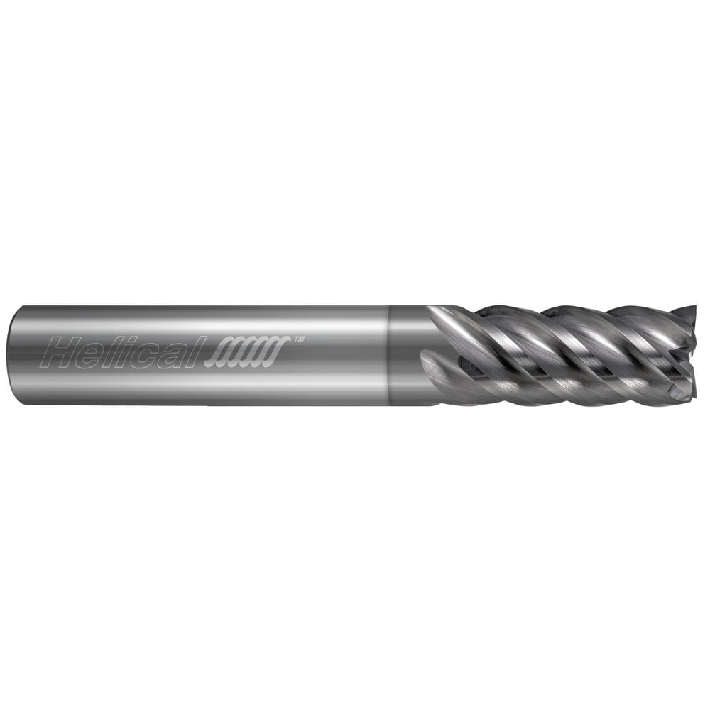 Square End Mill: 5 Flute, Solid Carbide