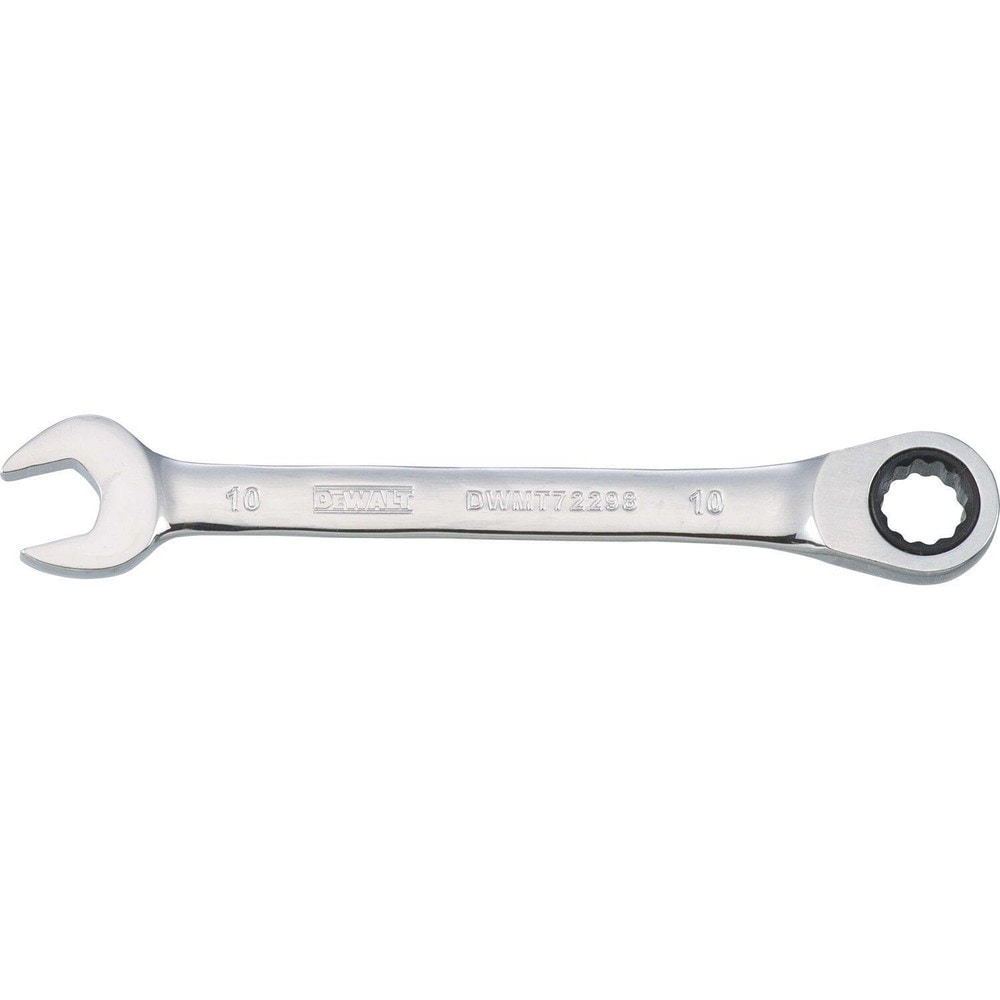 Combination Wrench: 10.00 mm Head Size, 15 deg Offset