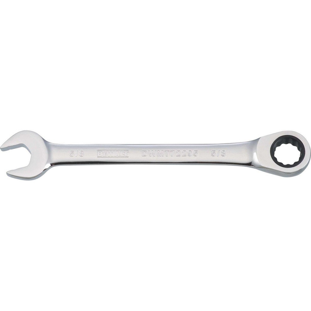 Combination Wrench: 5/8" Head Size, 15 deg Offset