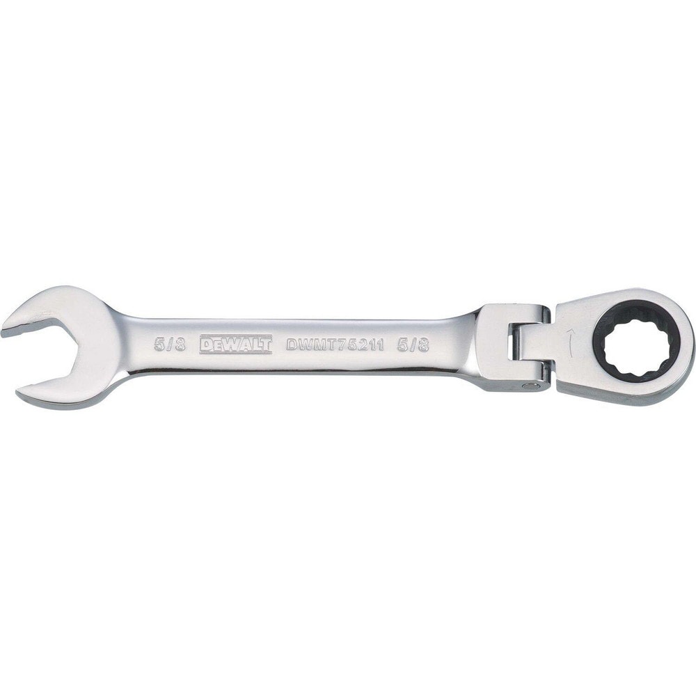 Combination Wrench: 5/8" Head Size, 15 deg Offset