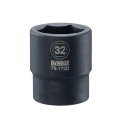 Impact Socket: 3/4" Drive, 32 mm Socket, Hex Drive