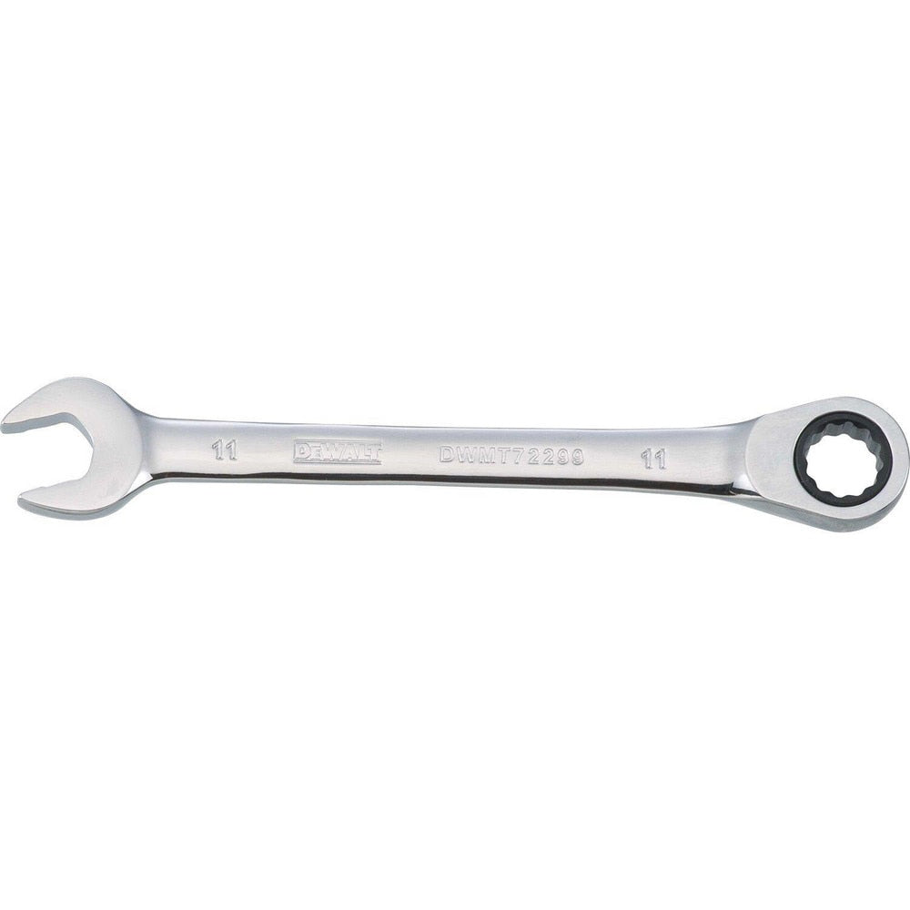 Combination Wrench: 11.00 mm Head Size, 15 deg Offset