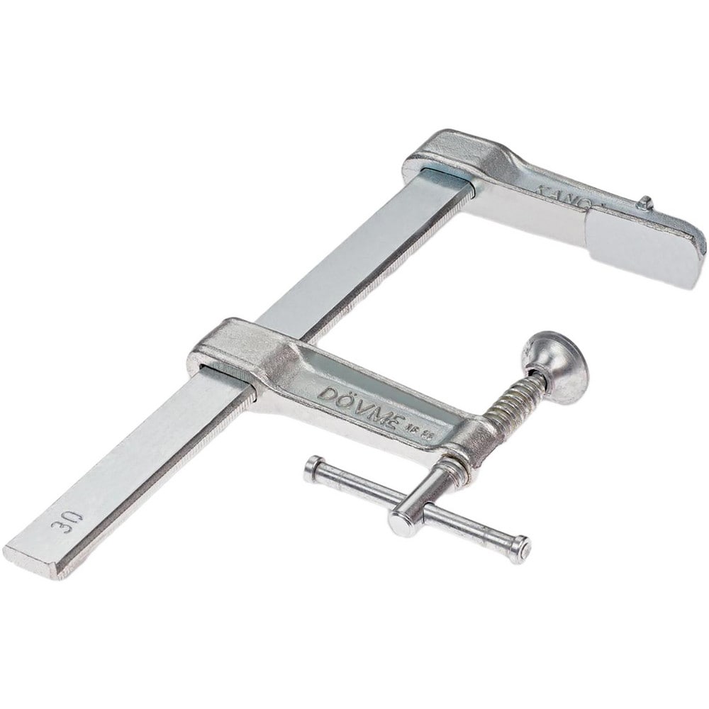 Sliding Arm Bar Clamp: 32.0000" Max Capacity, 4.7500" Throat Depth