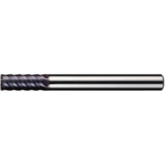 Corner Radius End Mill: 12 mm Dia, 30.00 mm LOC, 0.50 mm Radius, 6 Flute, Solid Carbide