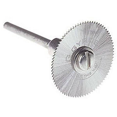 Wet & Dry Cut Saw Blade: 7/8" Dia, 1/8" Arbor Hole, 80 Teeth