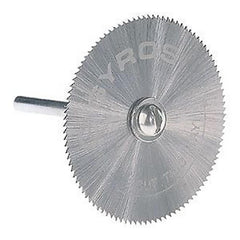 Wet & Dry Cut Saw Blade: 1-1/2" Dia, 1/8" Arbor Hole, 100 Teeth