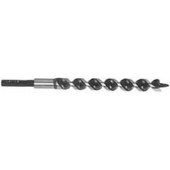 Installer Drill Bits; Drill Bit Size (Inch): 13/16; Overall Length (Inch): 8-1/2; Shank Type: Hex; Drill Bit Material: Carbon Steel; Drill Bit Finish/Coating: Oxide; Drill Bit Type: Electrician's Bit; Point Type: Screw Point