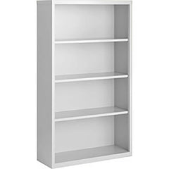 Bookcases; Overall Height: 60; Overall Width: 36; Overall Depth: 18; Material: Steel; Color: Tropic Sand; Shelf Weight Capacity: 160