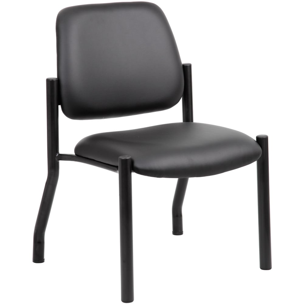 Mid Back Armless Guest Chair: 32-1/2" High, 24-1/2" Wide, 22" Deep