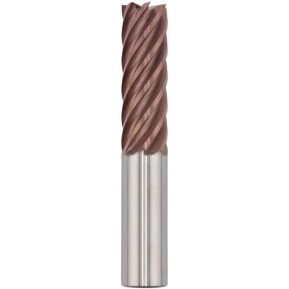 Square End Mill: 7 Flute, Solid Carbide