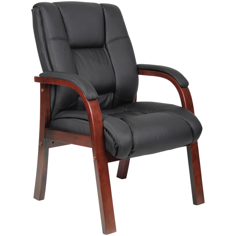 Mid Back Guest Chair: 39" High, 26" Wide, 23" Deep