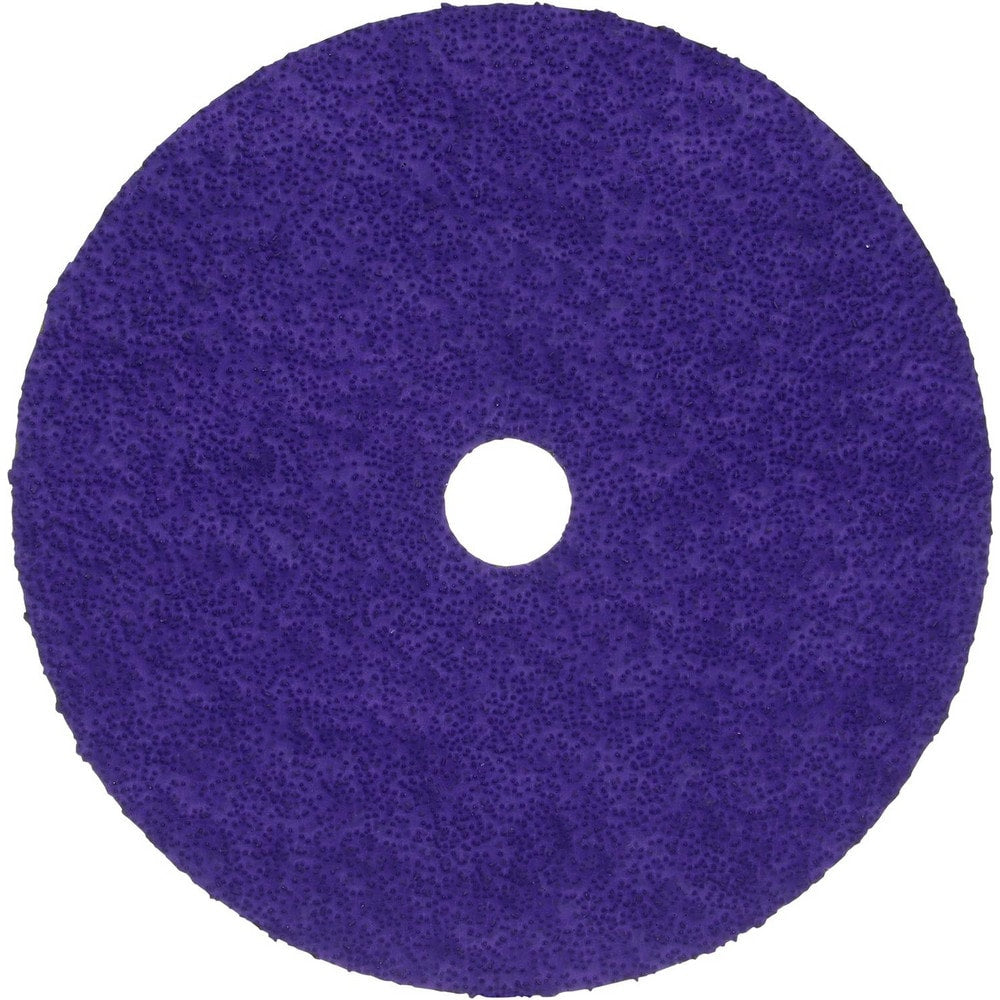 Fiber Disc:  9-1/8" Disc Dia, 7/8" Hole, Arbor Hole, 36 Grit, Premium Ceramic Alumina