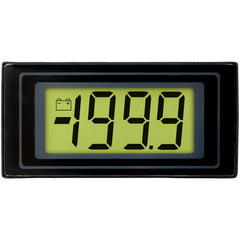 Panel Meters; Panel Meter Type: Panel Meter; Power Measurement Type: DC Voltmeter; Panel Meter Display Type: Digital LCD; Maximum Input Voltage: 14