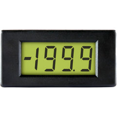 Panel Meters; Panel Meter Type: Panel Meter; Power Measurement Type: DC Voltmeter; Panel Meter Display Type: Digital LCD; Maximum Input Voltage: 15