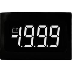 Panel Meters; Panel Meter Type: Panel Meter; Power Measurement Type: DC Voltmeter; Panel Meter Display Type: Digital LCD; Maximum Input Voltage: 15